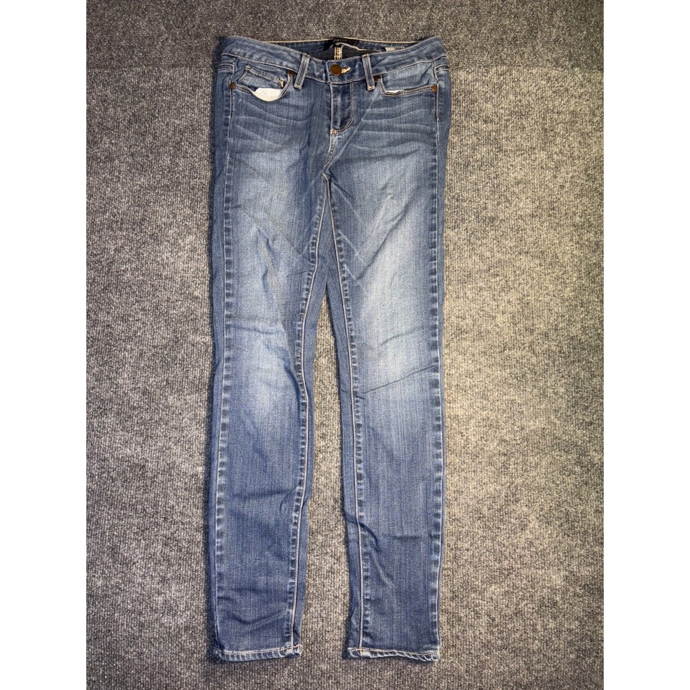 Paige Verdugo Ankle Ultra Skinny Jeans Womens 26 Blue Denim Medium Wash RN#27002 - Picture 2 of 10